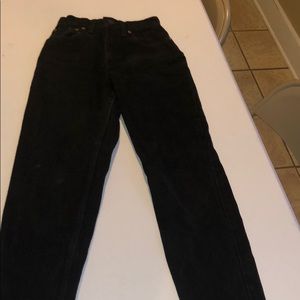 Vintage Levi’s black jeans
